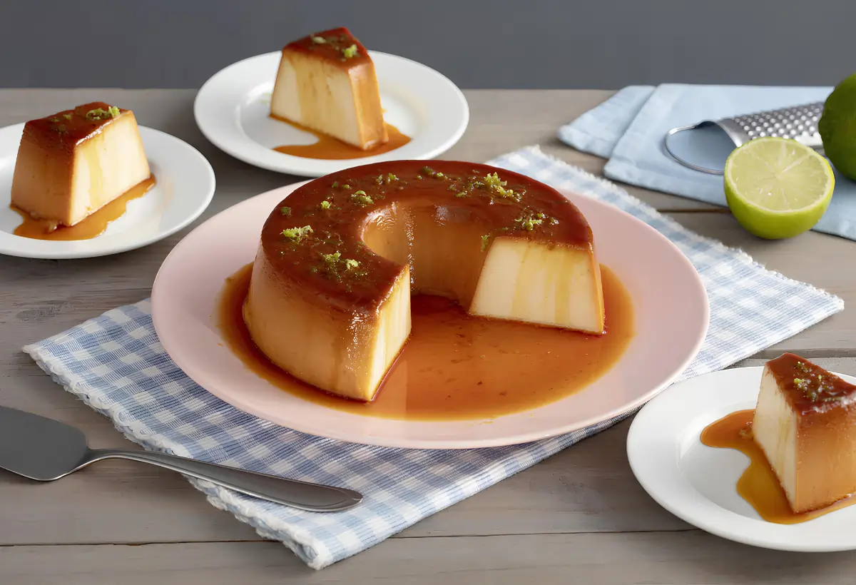Receita de Pudim de Limão
