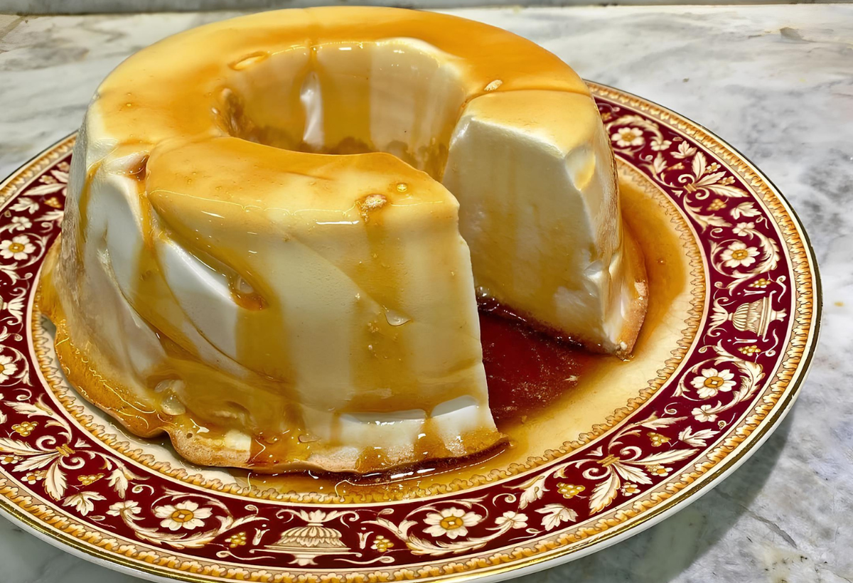 Receita de Pudim de Claras com Leite Condensado