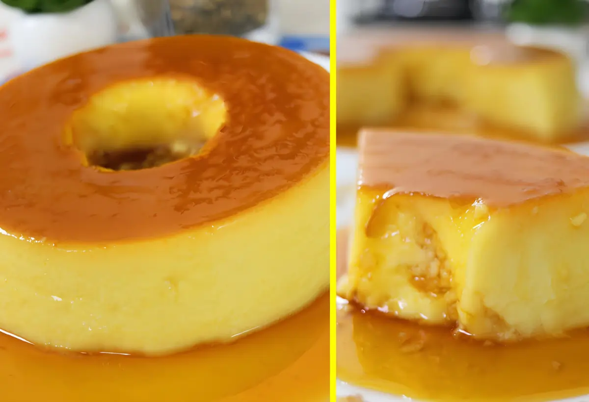 Receita de Pudim Fácil e Econômico