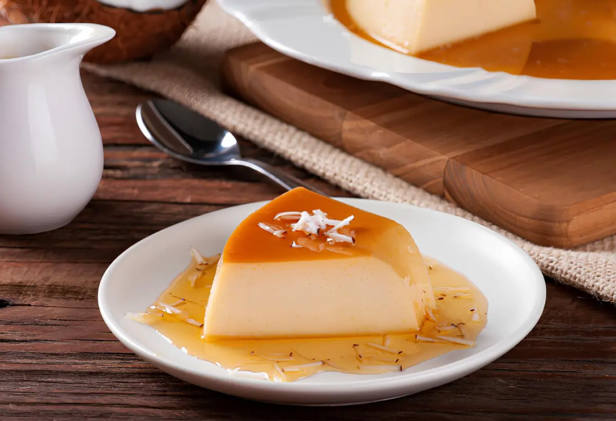 Receita de Pudim Sem Leite