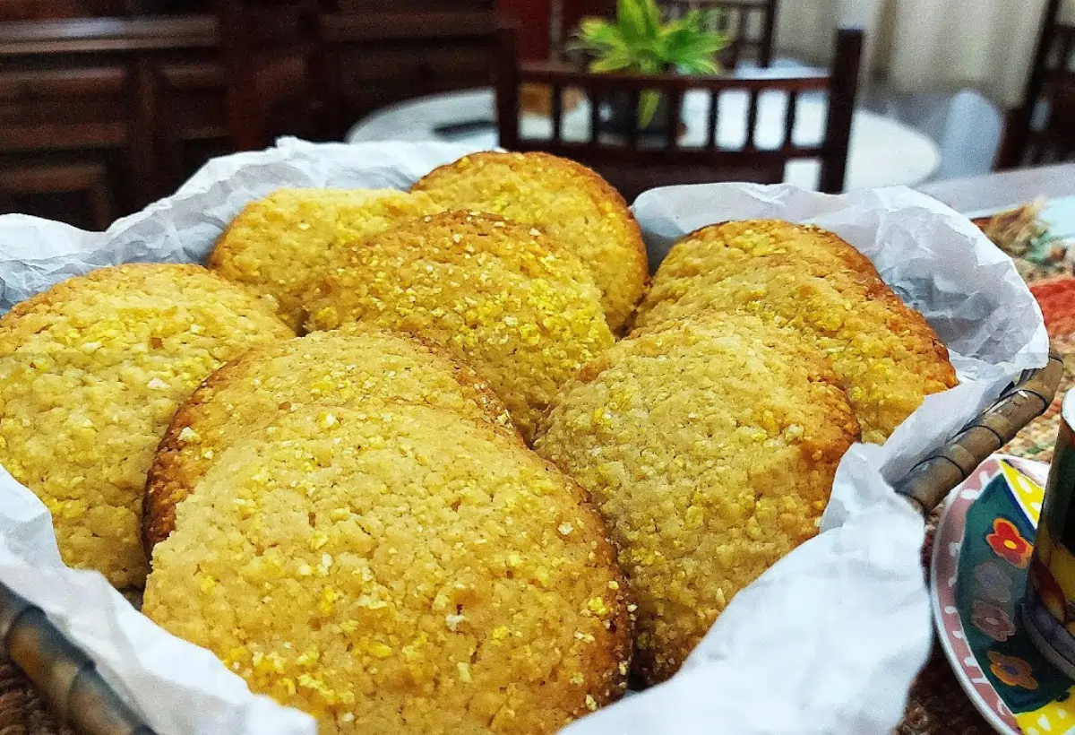 Receita de Biscoitos de Flocão de Milho