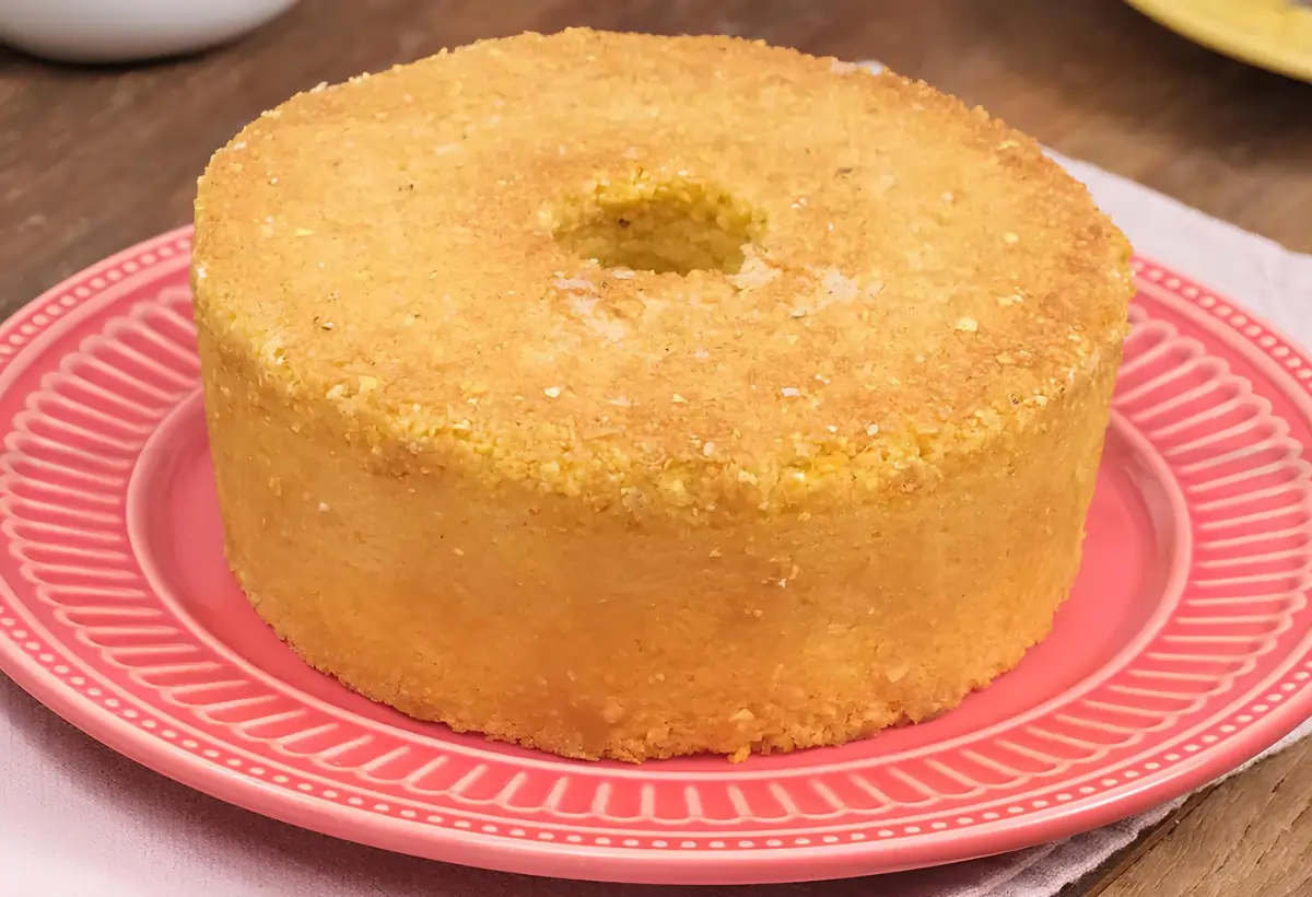 Receita de Bolo de Flocão de Milho de Liquidificador
