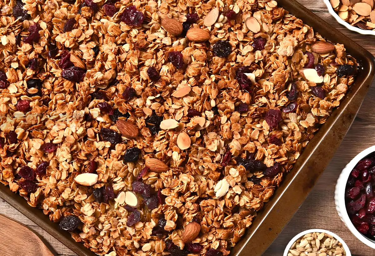 Receita de Granola Caseira Fit