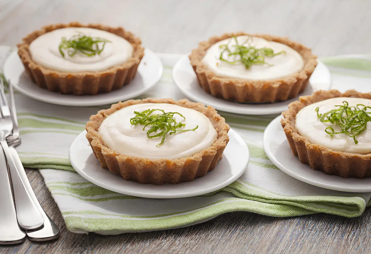 Receita de Tortinhas de Limão Low Carb