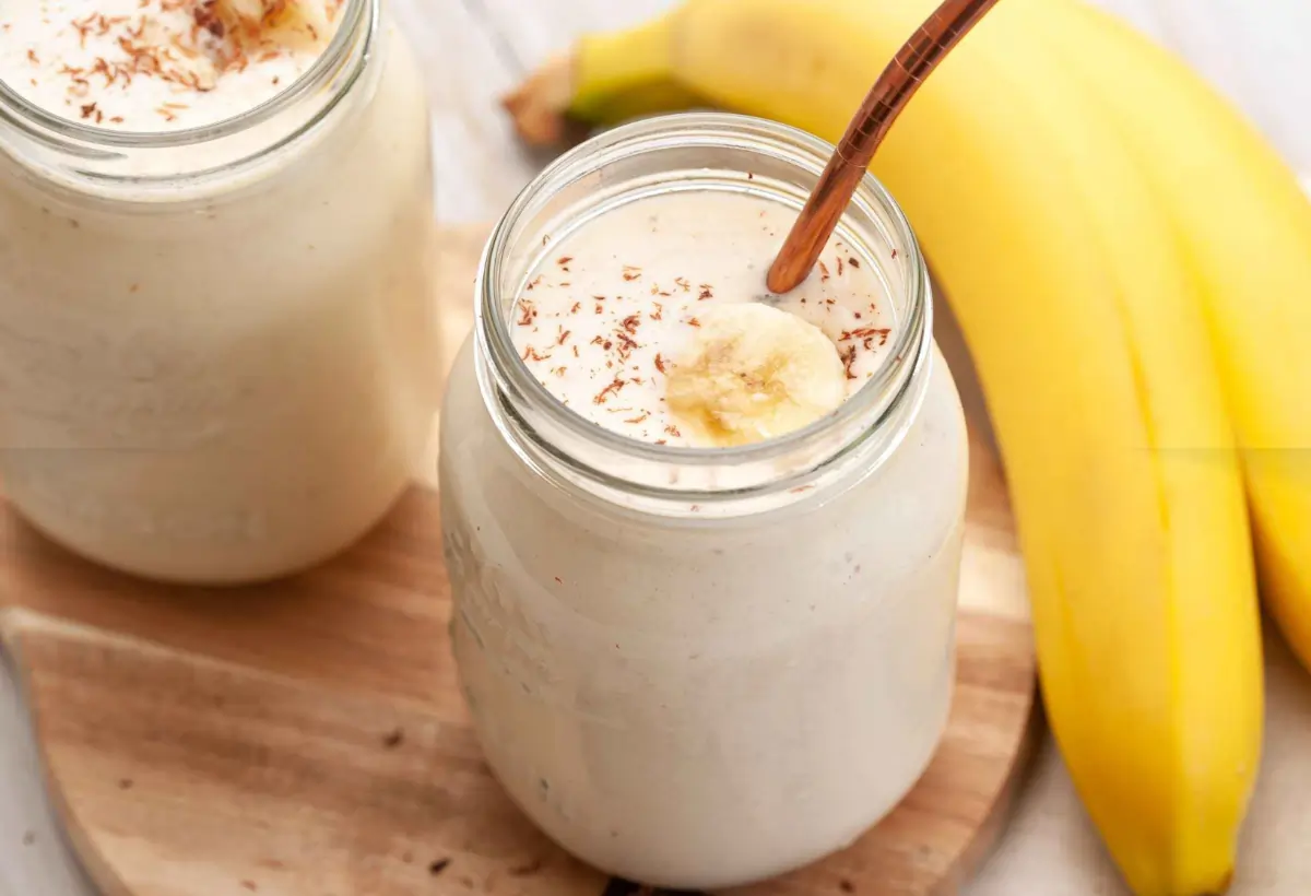 Receita de Vitamina de Banana com Leite Condensado