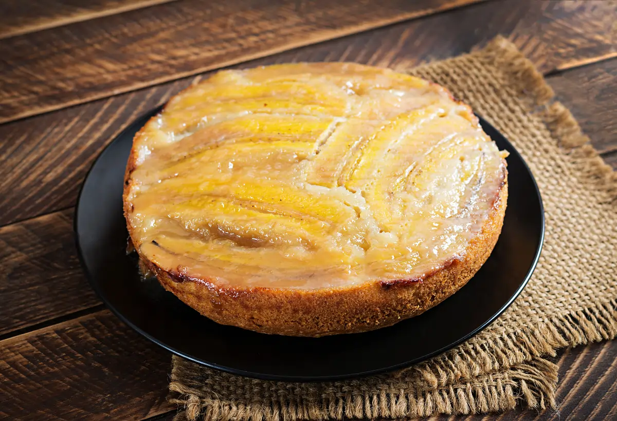 Receita de Bolo Preguiçoso de Banana