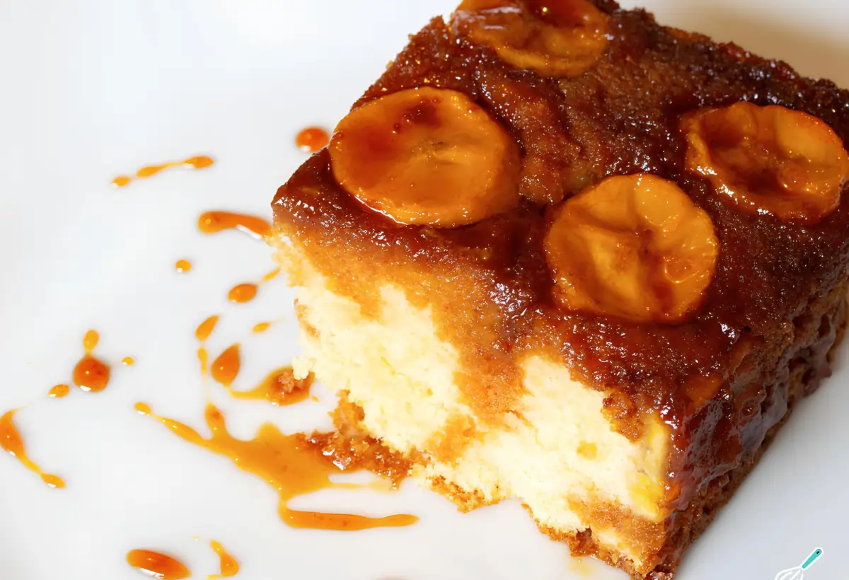 Receita de Torta de Bolo de Banana