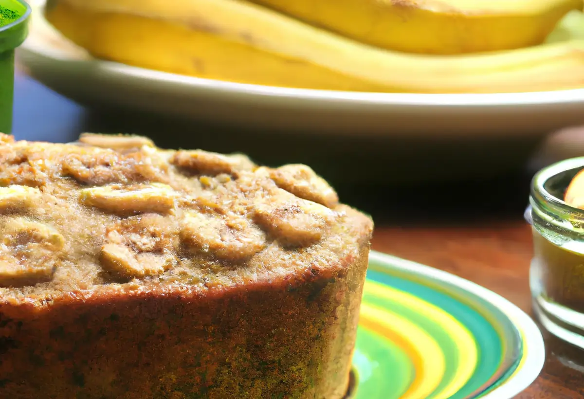 Receita de Bolo de Farinha de Banana Verde