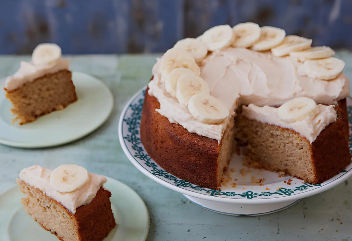 Receita de Bolo de Banana com Tapioca