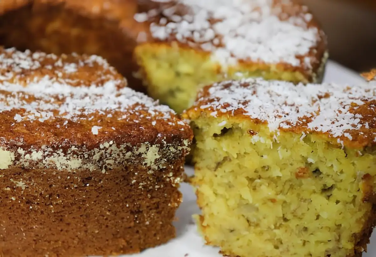 Receita de Banana com Coco