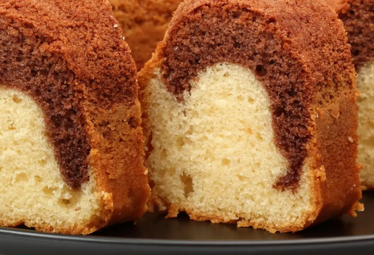 Receita de Bolo Mesclado de Chocolate