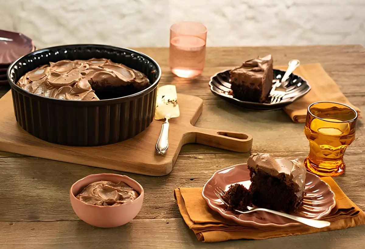 Receita de Bolo Fudge de Chocolate