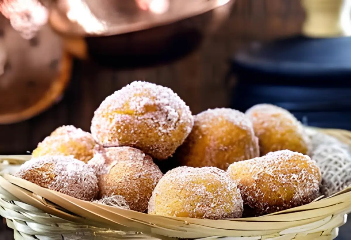 Bolinho de Chuva com Farinha de Aveia