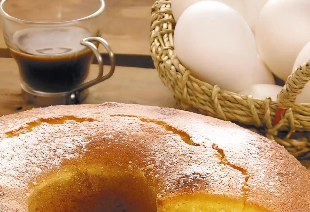 Bolo de Fubá sem Óleo