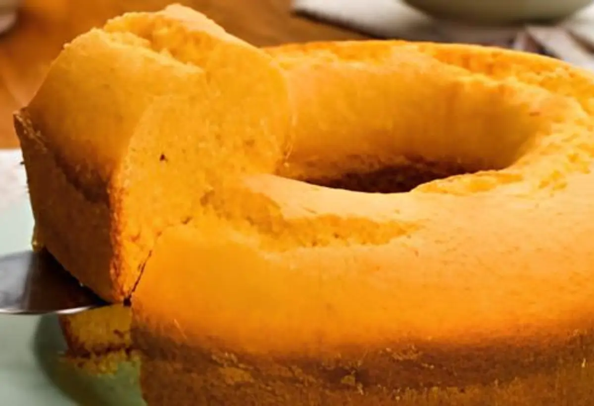Bolo de Milho com Fubá