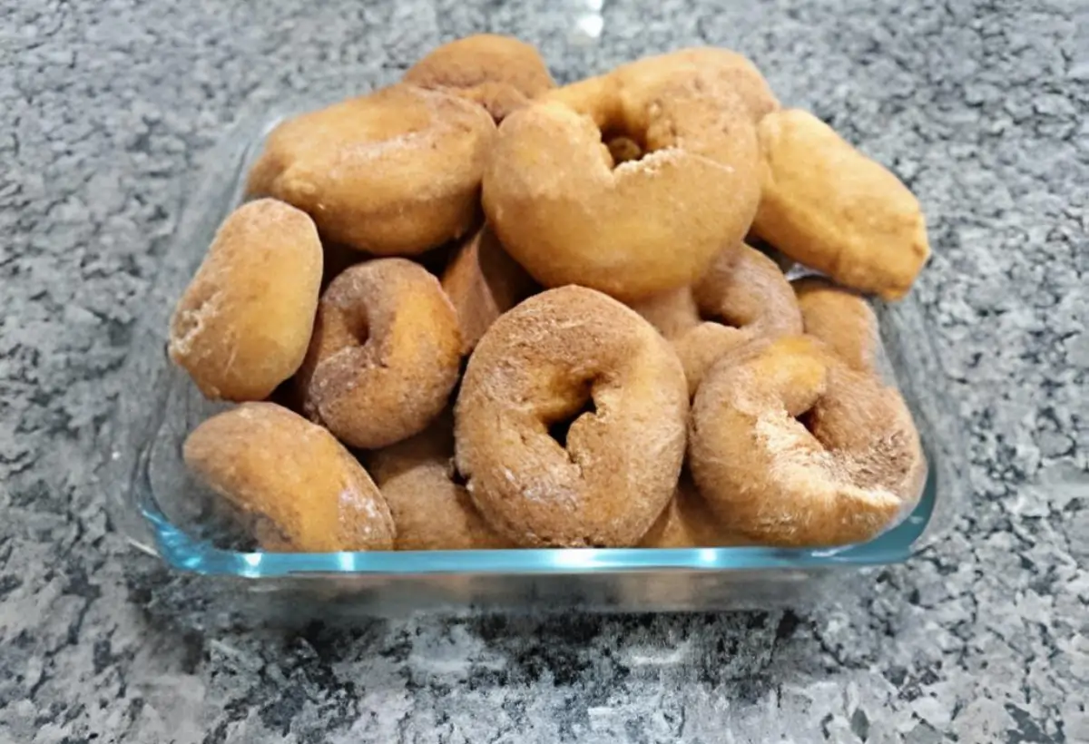 Bolinho de Chuva Enrolado