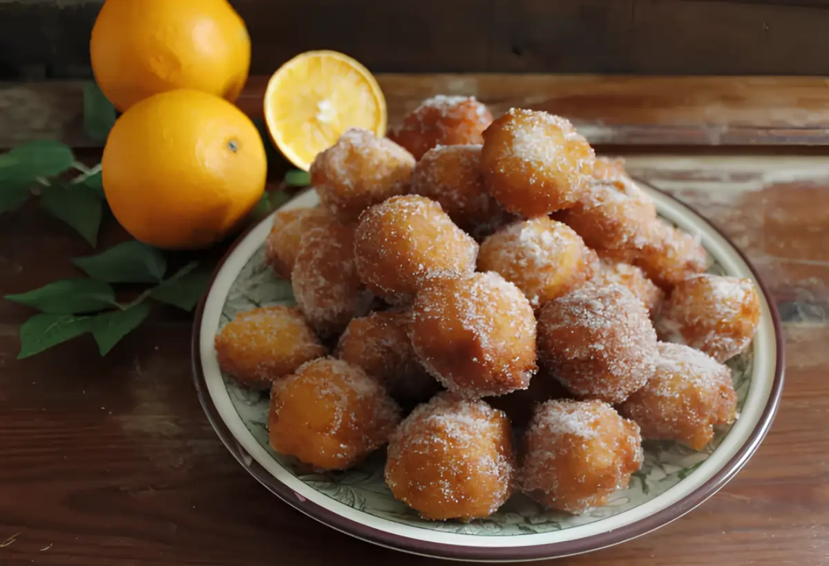 Bolinho de Chuva de Laranja