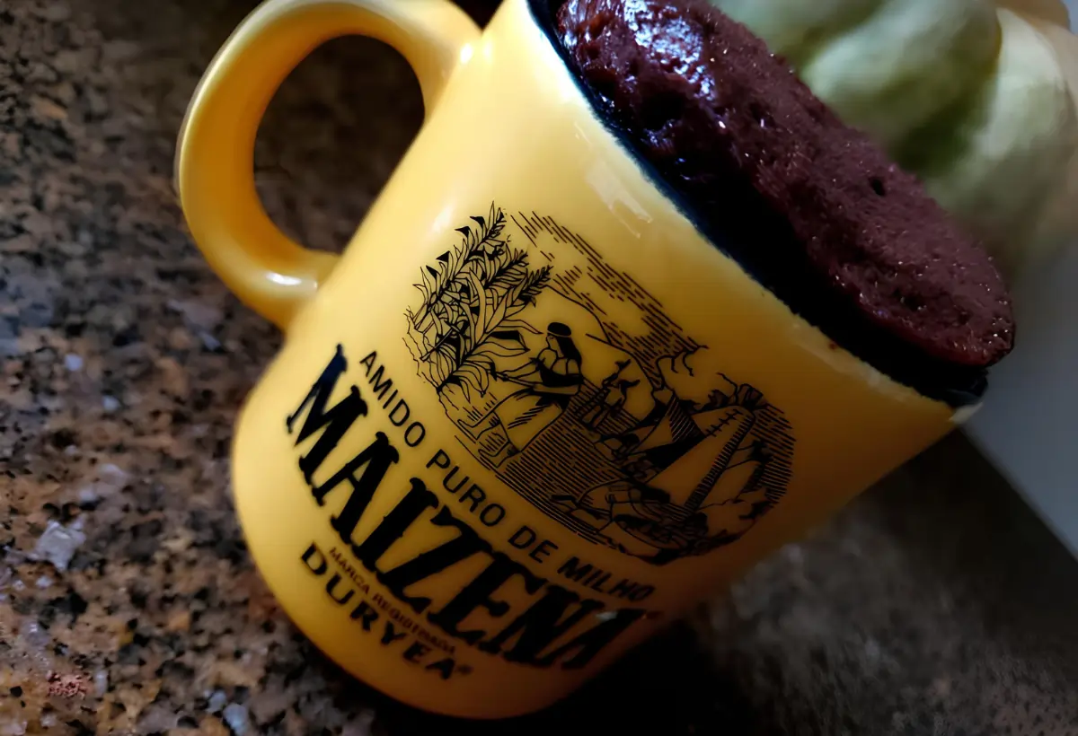 Bolo de Caneca com Maisena