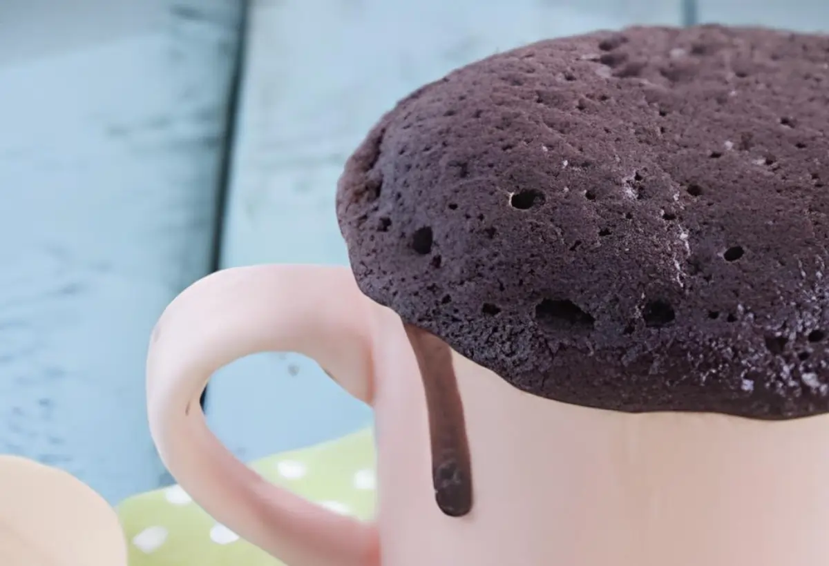 Bolo de Caneca sem Farinha de Trigo