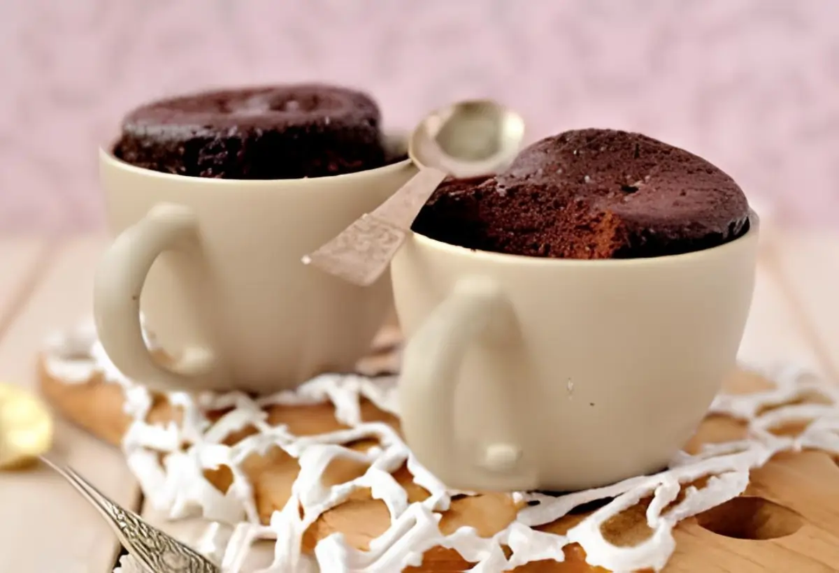 Bolo de Caneca sem Ovo