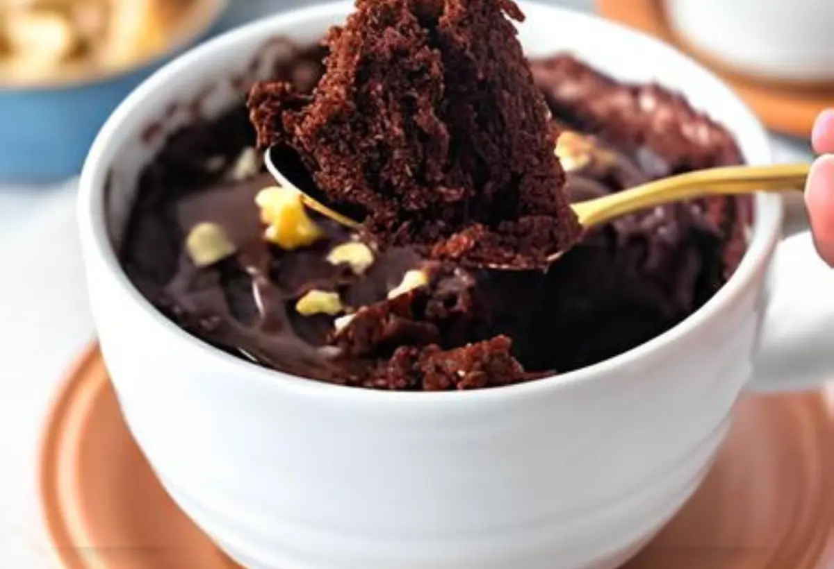 Bolo de Caneca Vegano