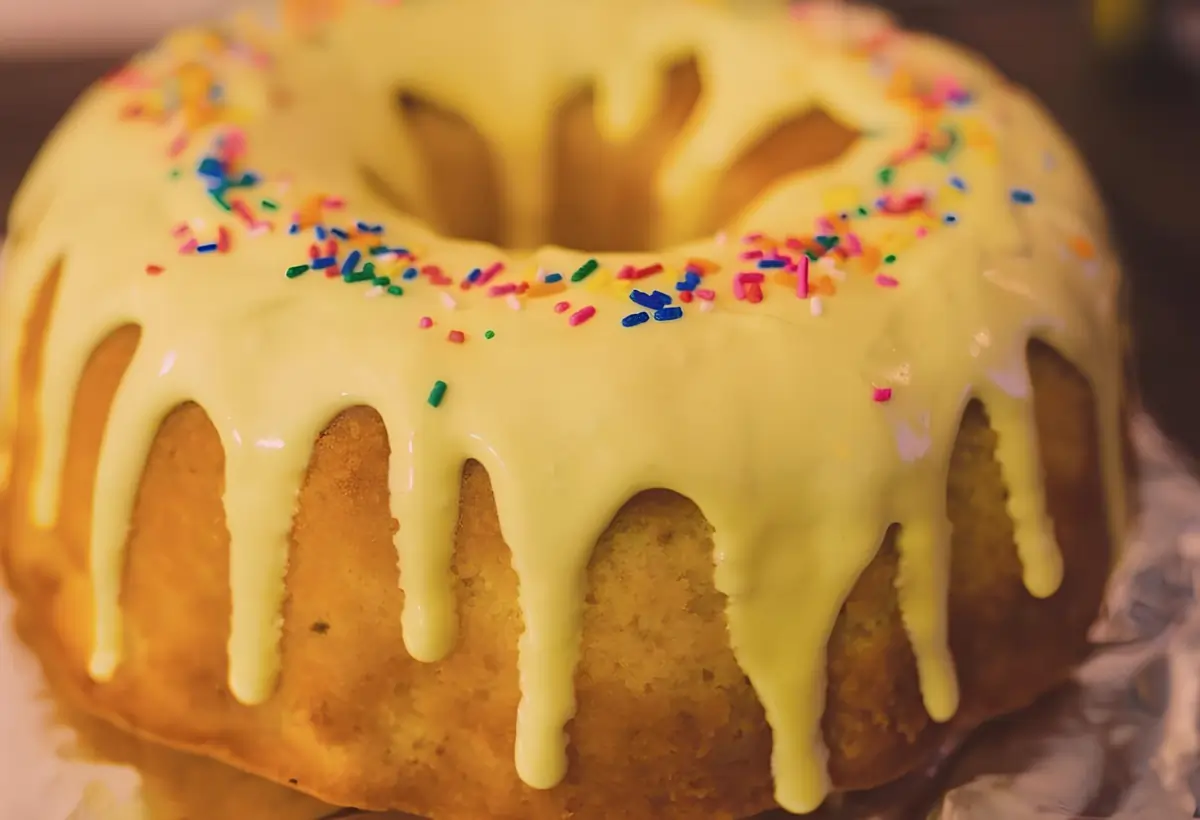 Bolo de Milho com Cobertura de Curau