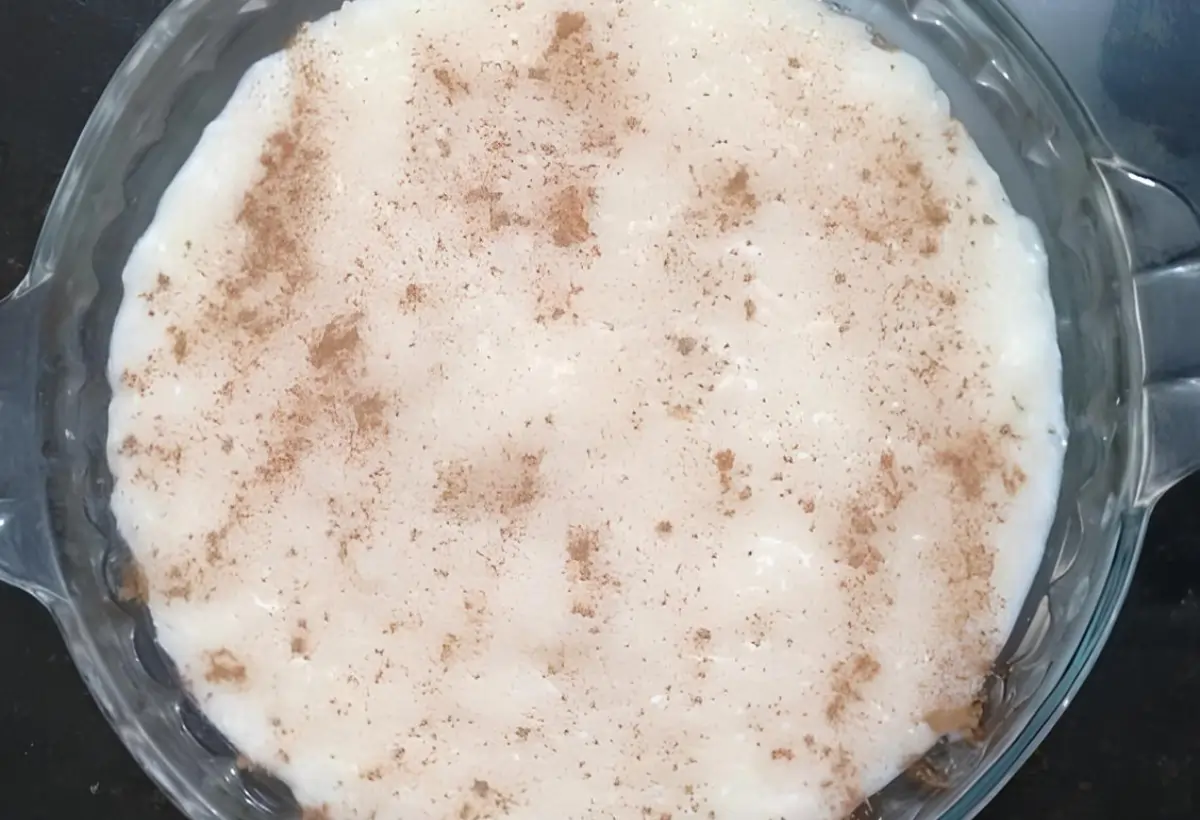 Mingau de Farinha de Mandioca