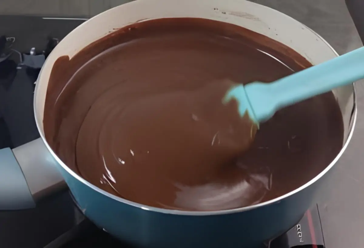 Mingau de Maisena com Nescau