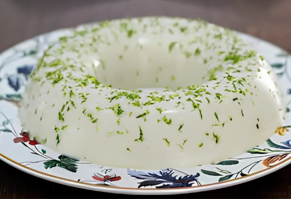 Flan de Limão