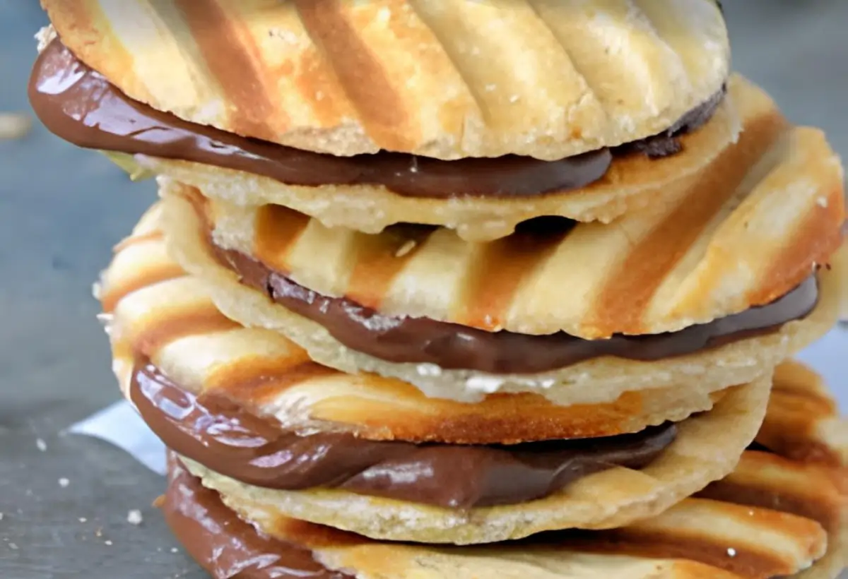 Waffle com Creme de Avelã