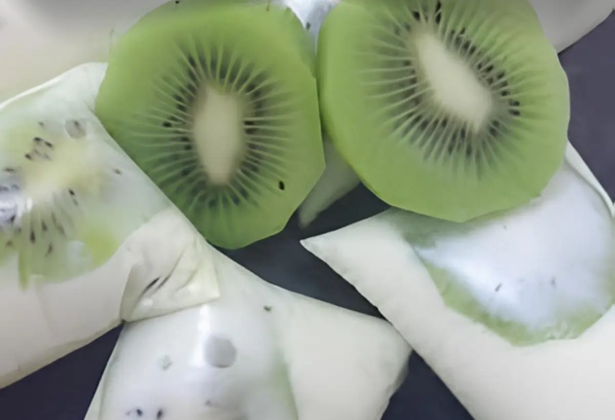 Geladinho de Kiwi