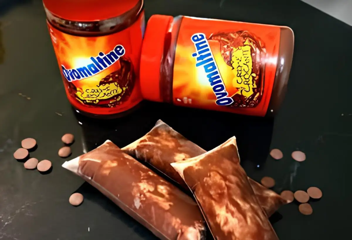 Geladinho de Ovomaltine