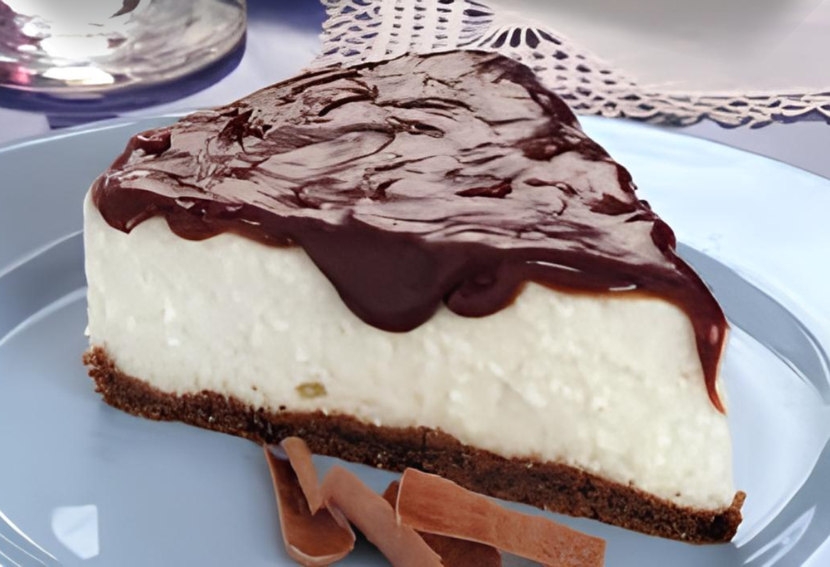 Torta de Coco com Chocolate