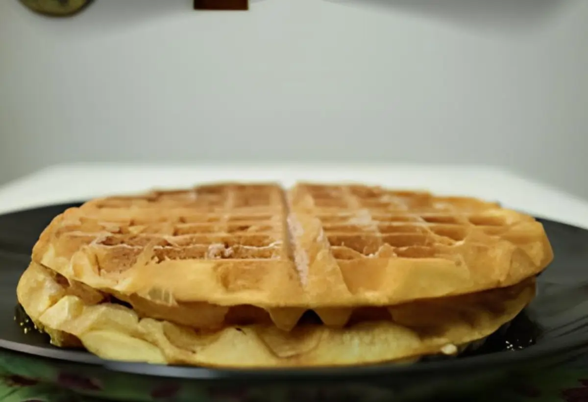 Waffles de Mousse de Abacaxi