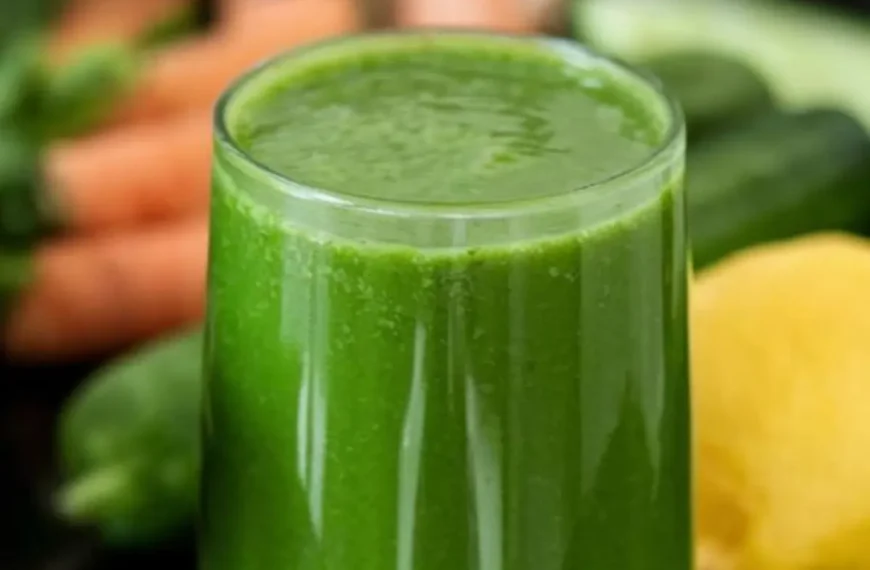 Suco Verde de Pepino, Salsão e Maçã Verde: Para Desinchar