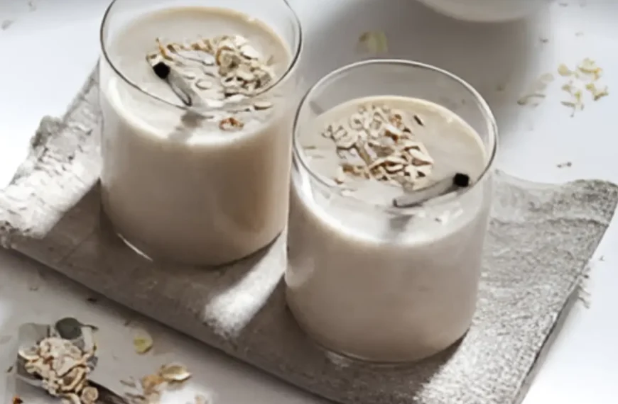 Smoothie Detox de Batata-Doce e Noz-Moscada