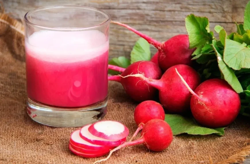 Suco de Rabanete e Maçã