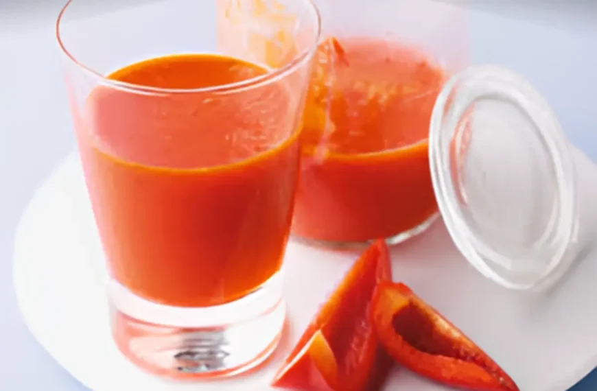 Receita de Suco de Tomate e Pimenta Caiena