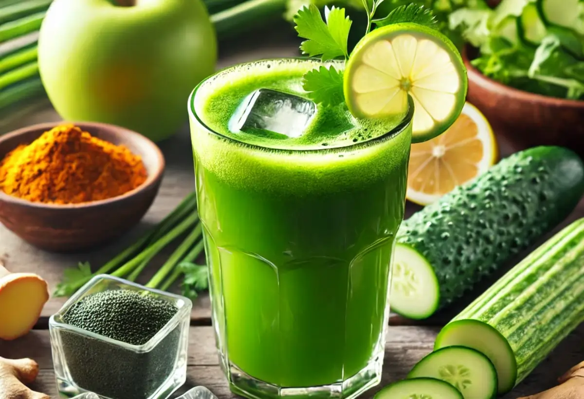 Suco Detox para Eliminar Metais Pesados