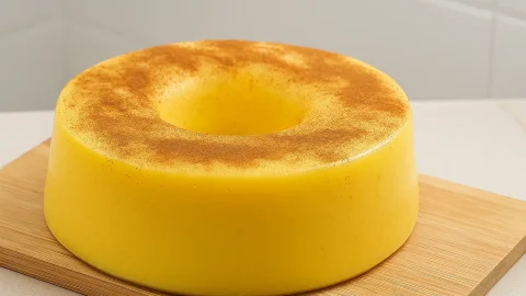 bolo de pamonha desenformado