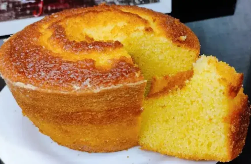 Esse ingrediente no bolo de fubá deixou todo mundo pedindo a receita