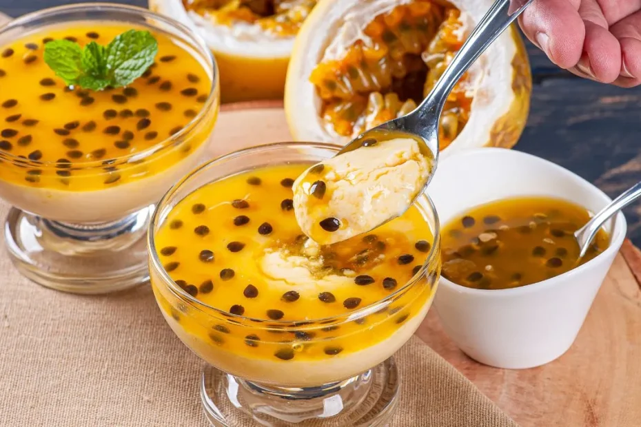 Mousse de maracujá de batedeira 2