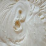 Nata com leite condensado na batedeira 2