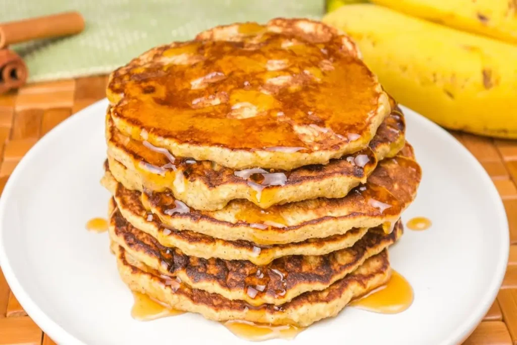 Panqueca Fit de Banana com Aveia 2