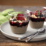 Pudim de Chia com Banana e Cacau