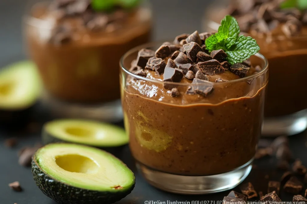 Como fazer mousse de chocolate com abacate cremoso em 10 minutos
