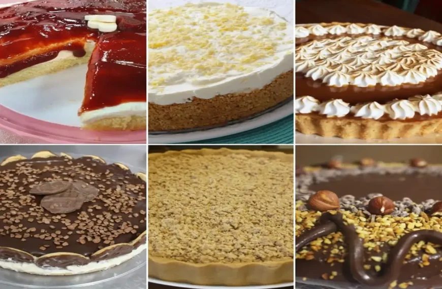 Receitas de tortas doces: quais são as 6 mais fáceis e saborosas para fazer em casa sem complicação?